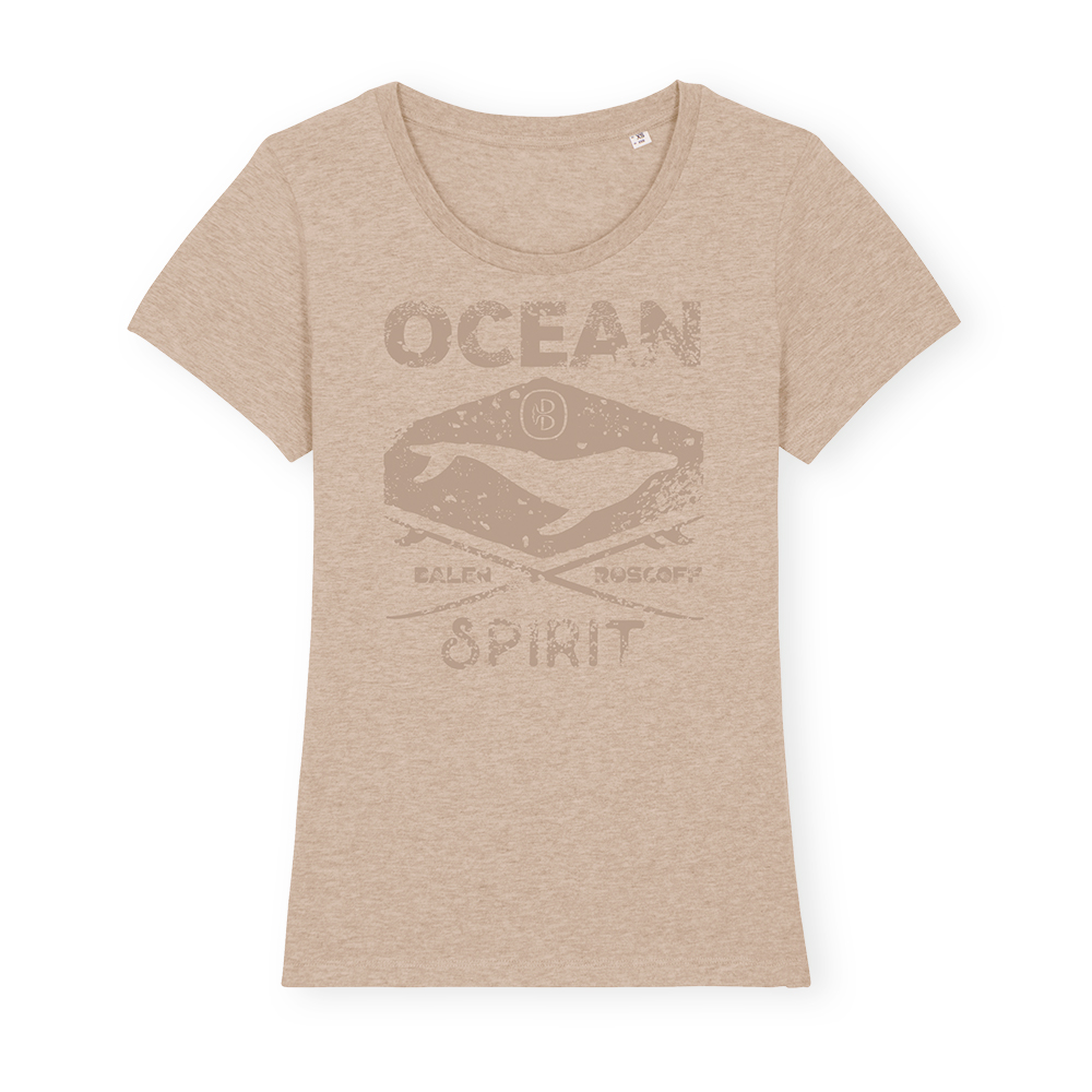 T-shirt FEMME Ocean spirit sable