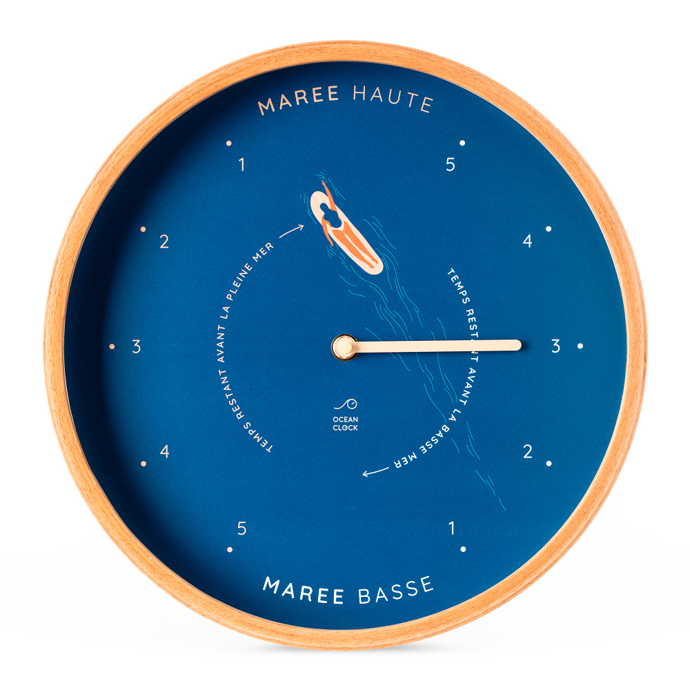 Horloge des marées Ocean Clock SURFING