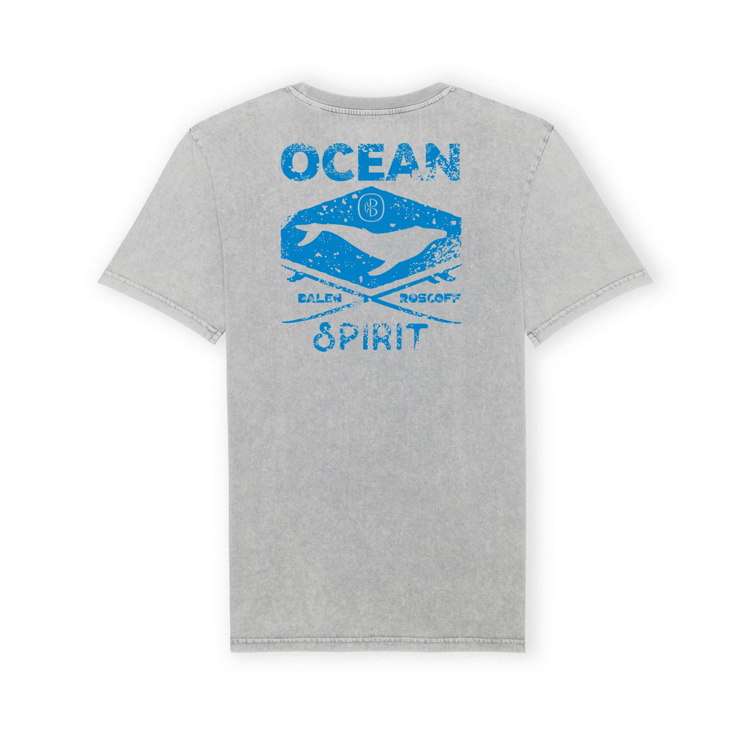 T-shirt UNISEXE Ocean spirit vintage gris