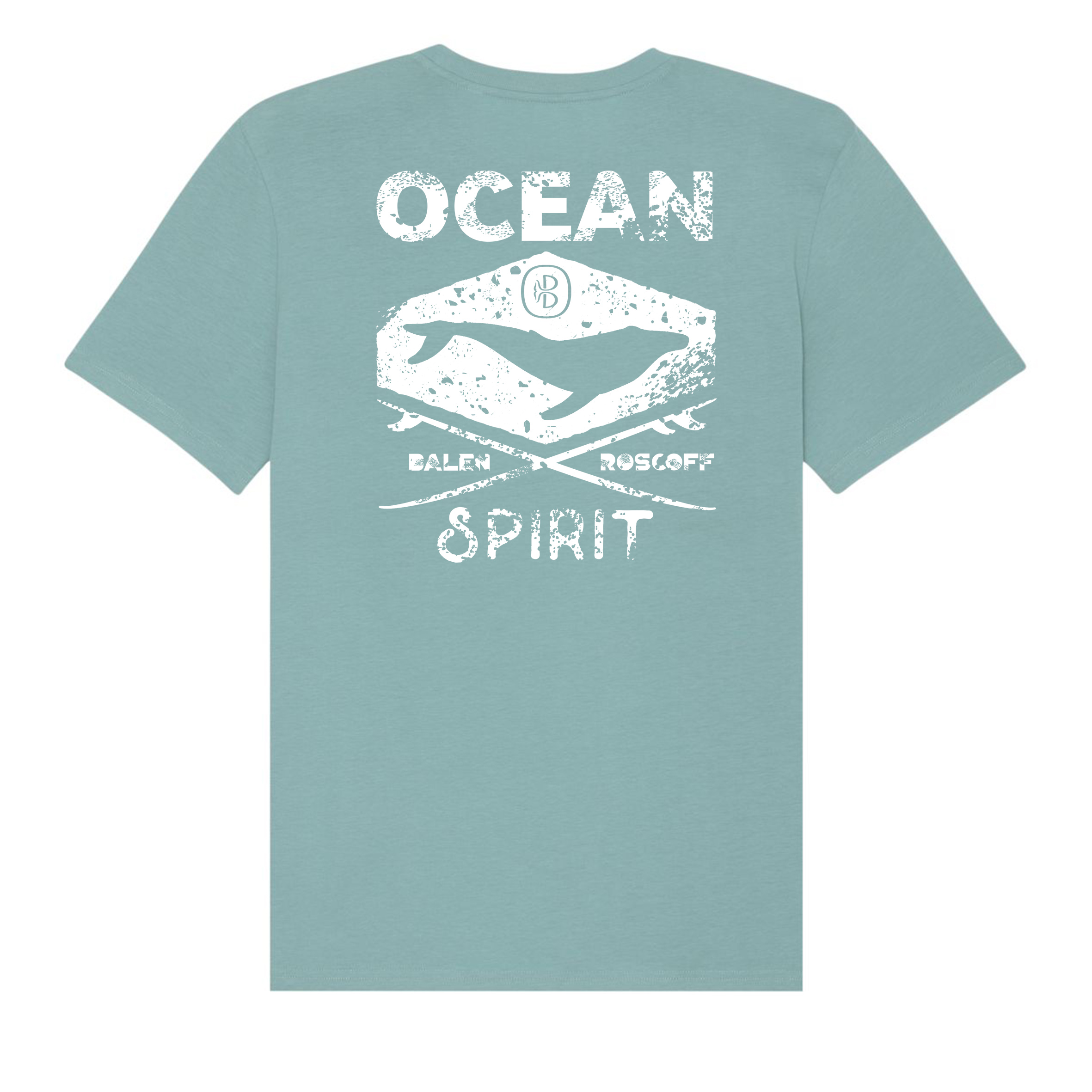 T-shirt UNISEXE Ocean spirit bleu Caraïbes