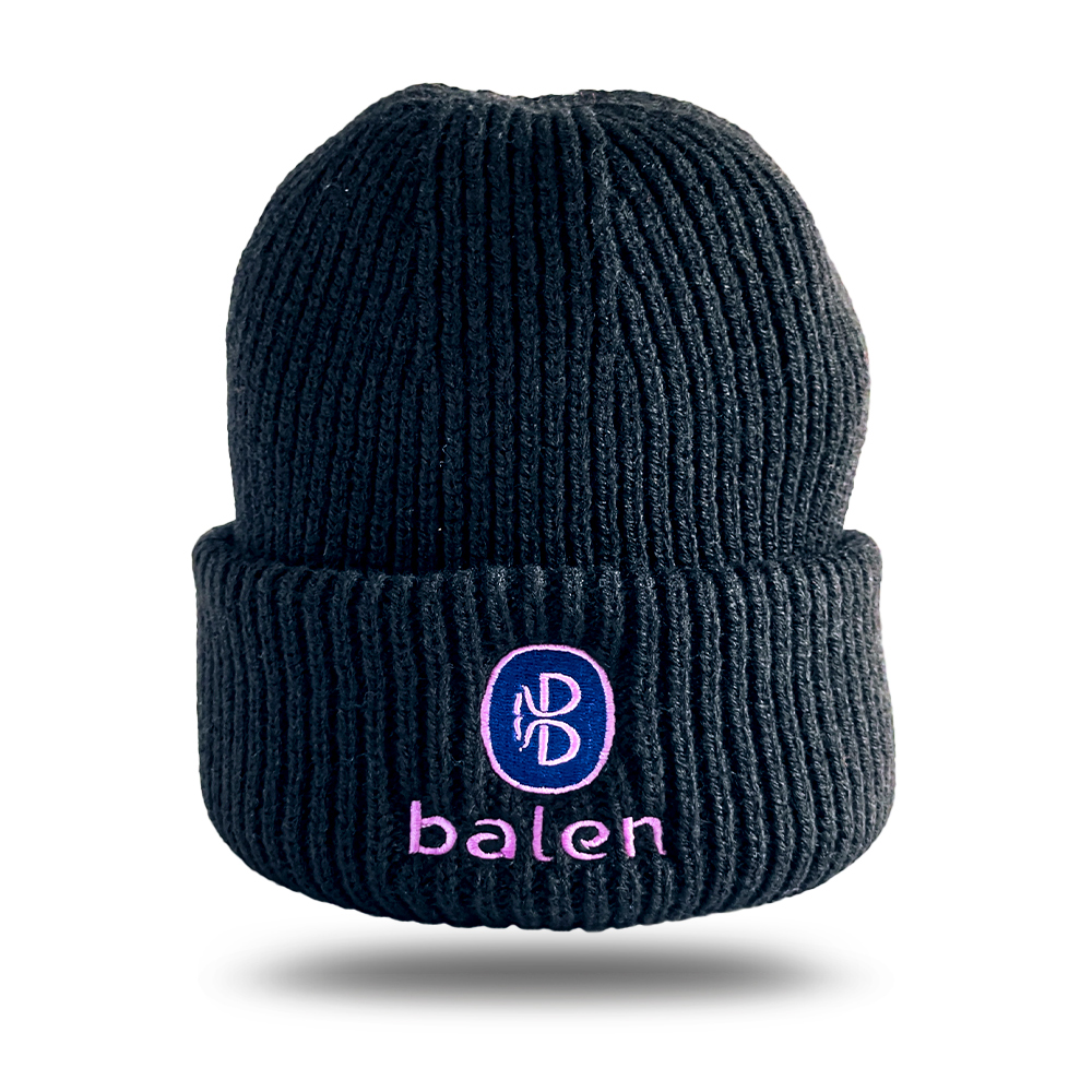 Bonnet Orque unisexe coupe-vent éco-responsable noir