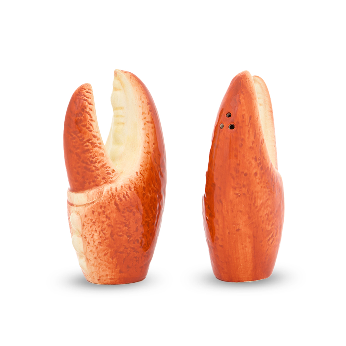 Salière et poivrière pinces de crabe