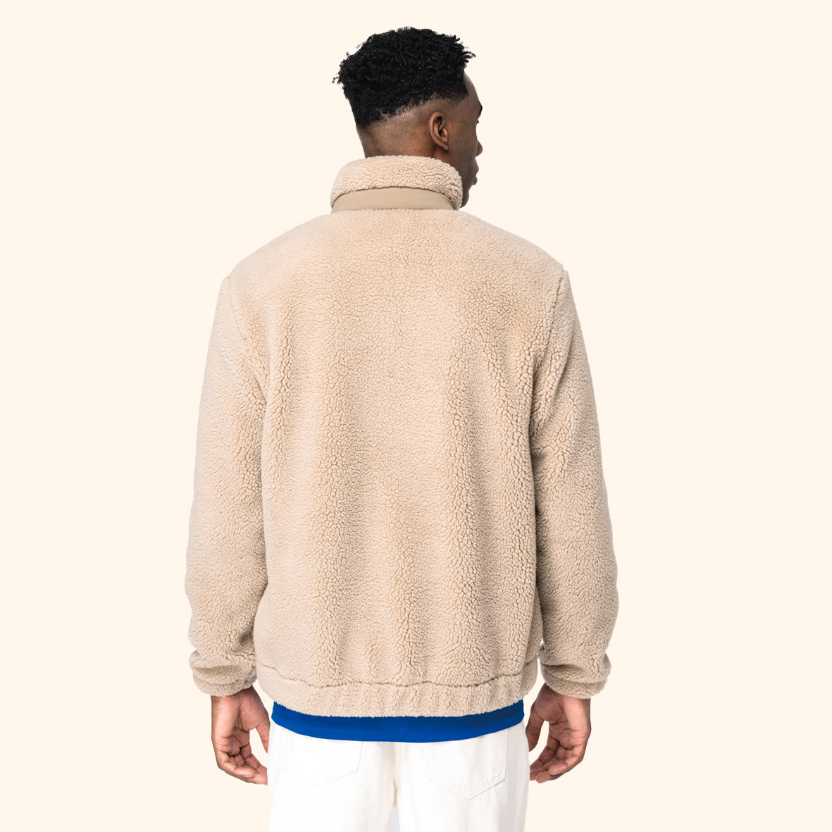 polaire-homme-beige-poils