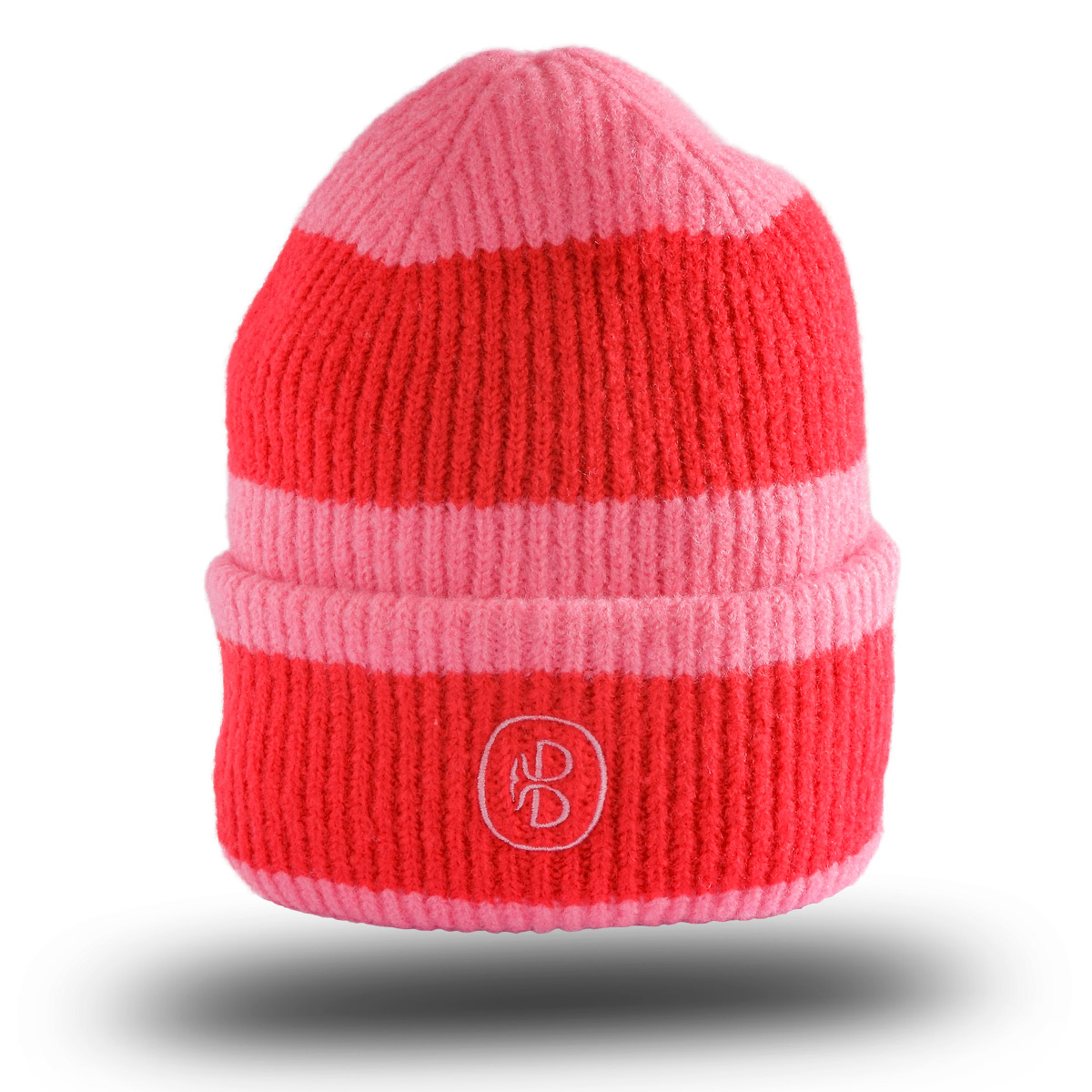 bonnet-bi-couleur-rose-rouge-balen