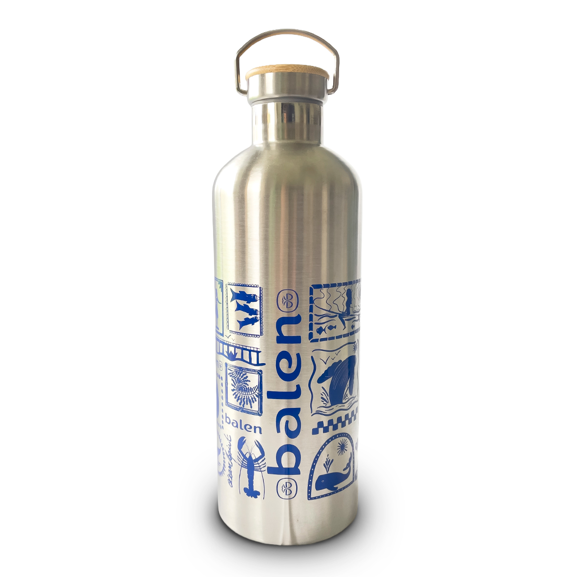 Grande gourde thermos isotherme en inox 1,5 L