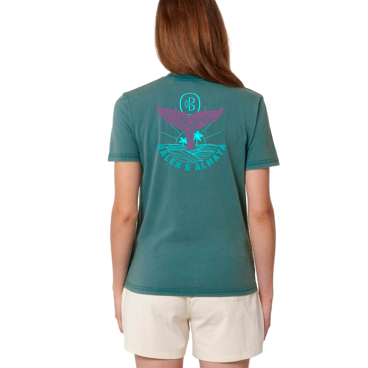 T-shirt UNISEXE dyed hydro collab Almaya x Balen