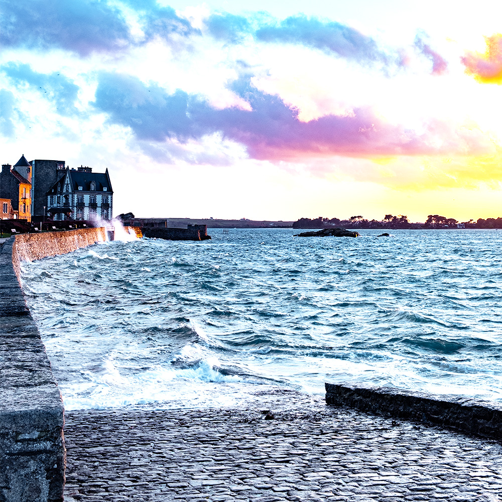roscoff couche de soleil