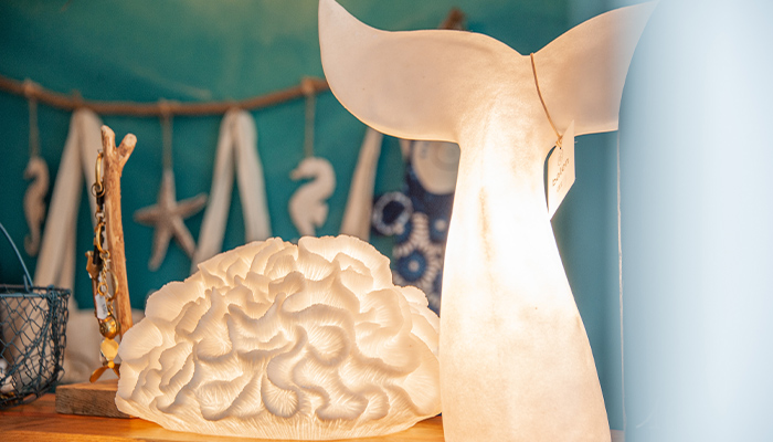 lampe imitation corail