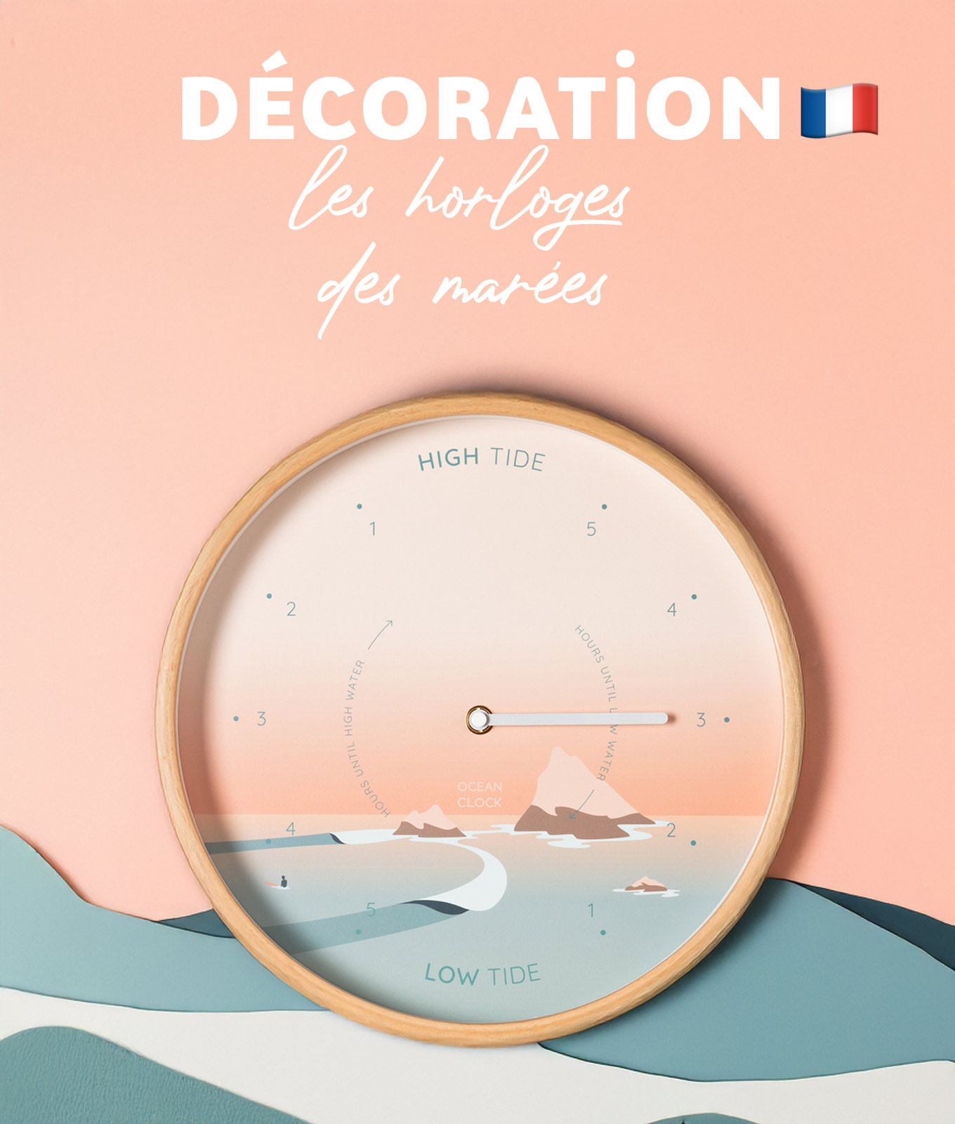 horloge marees ocean clock