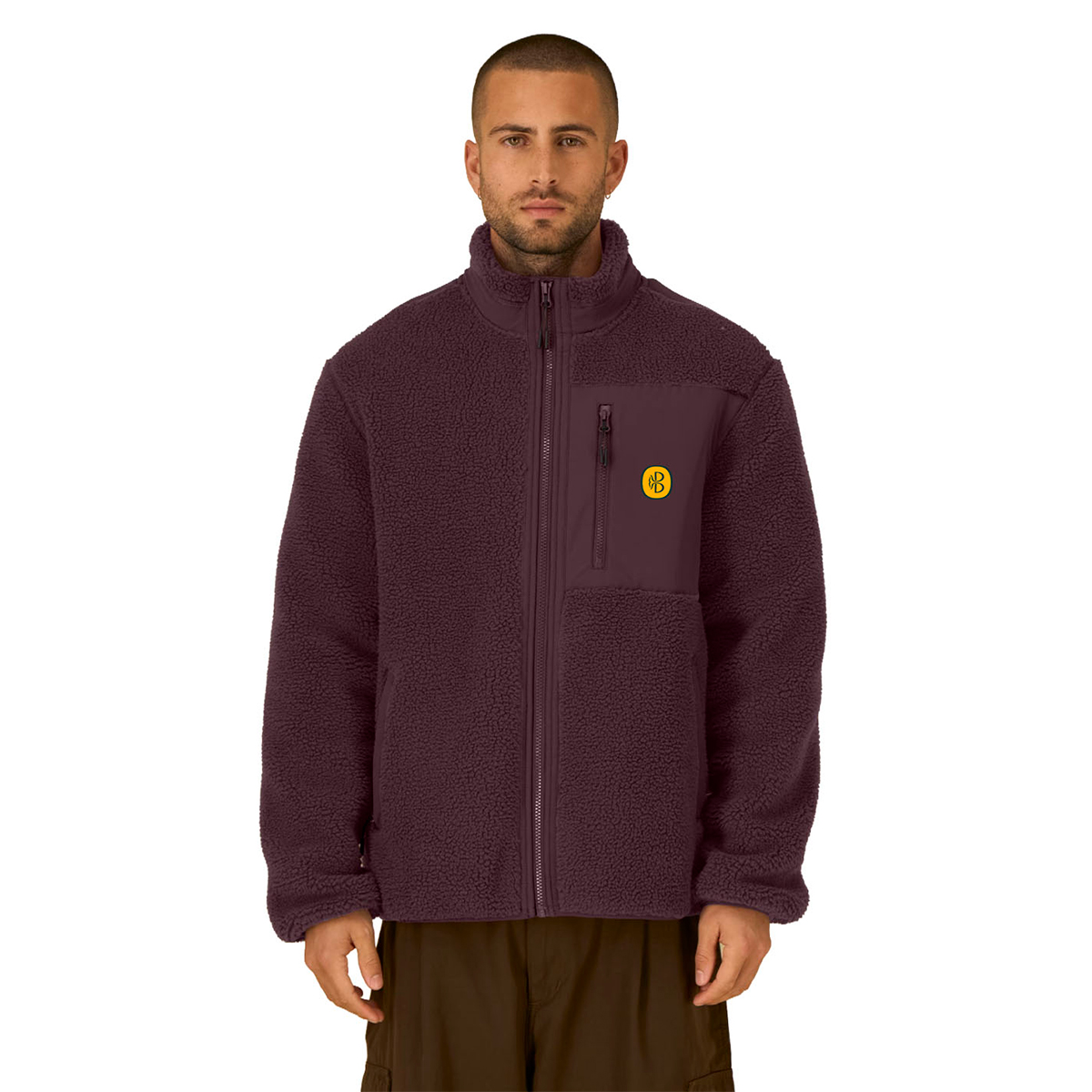 Orquale double polaire bordeaux