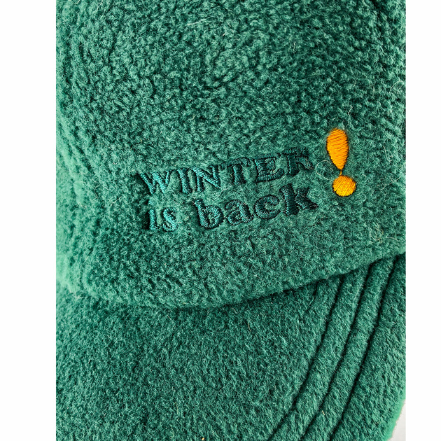 Col Tour De Cou Imprimé Coloré Et Polaire Noire Anne-Sophie Toniazzi