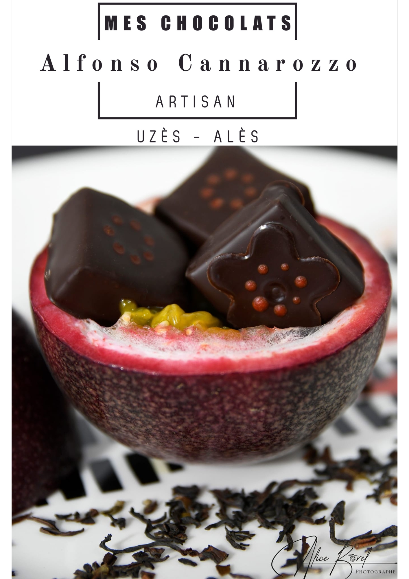 ganache the noir fruit passion