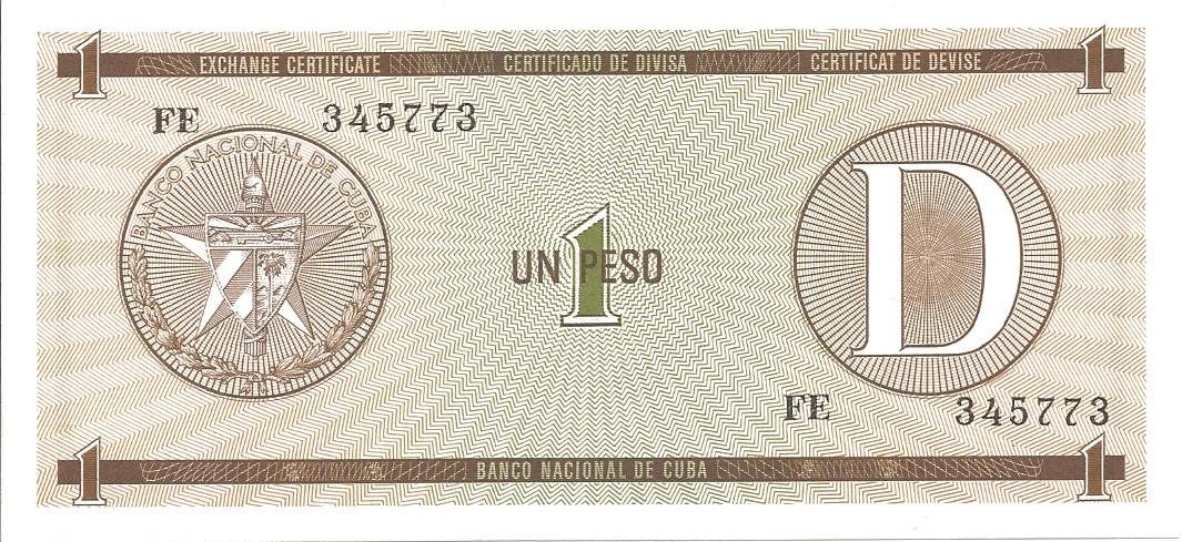 Cuba 1 pesos
