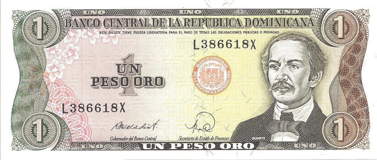 Rep Dom 1 peso