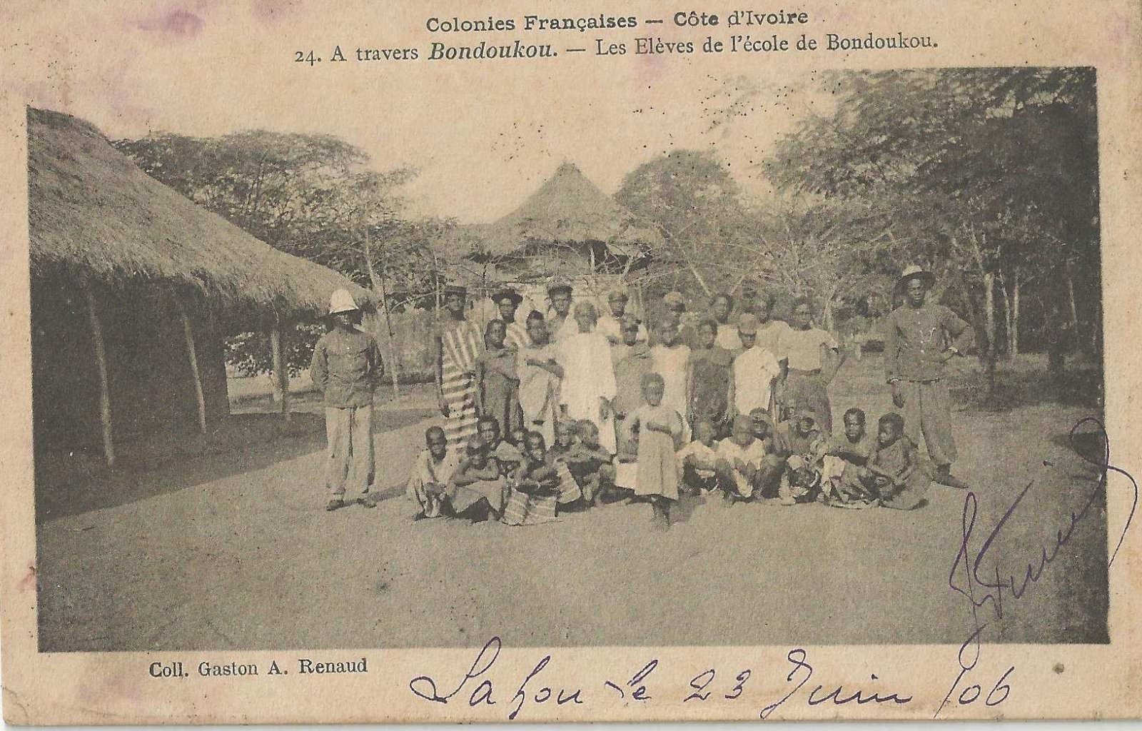 école de Bondoukou 1906