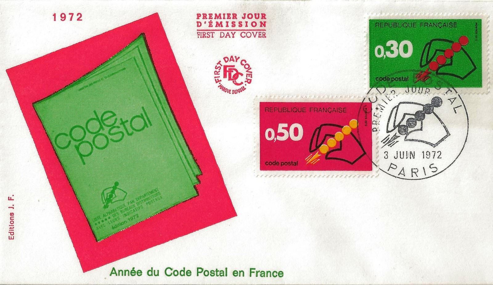 1972 code postal