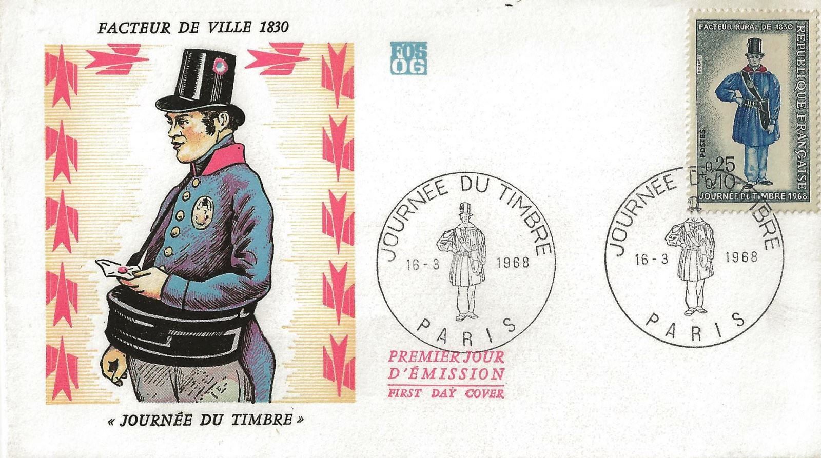 1968 journee du timbre