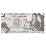 Colombie 20 pesos