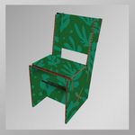 3-4-Fauteuil-GREENBOARD-CLEOPATRE-floral vert