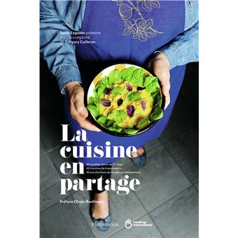 Livre La Cuisine en Partage Sonia Ezgulian