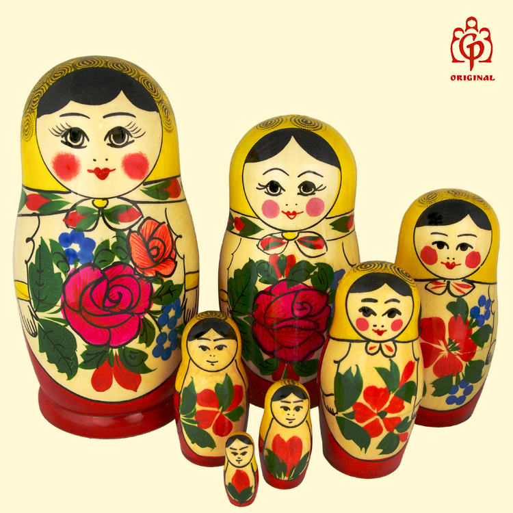 Set de 12 poupées russes matriochka