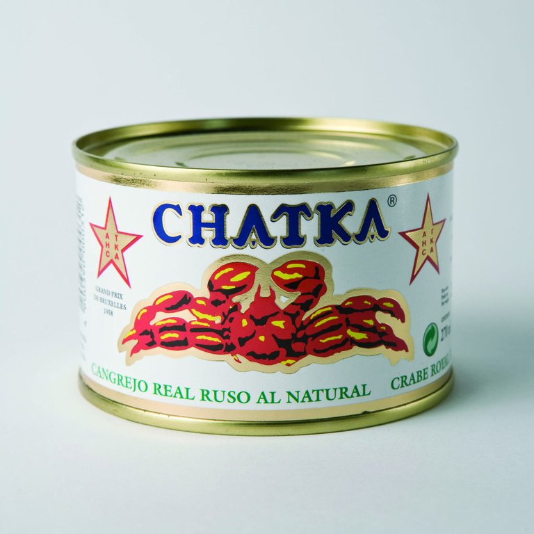 Chatka Crabe Royal 220g(185g) 15% jambe : : Epicerie