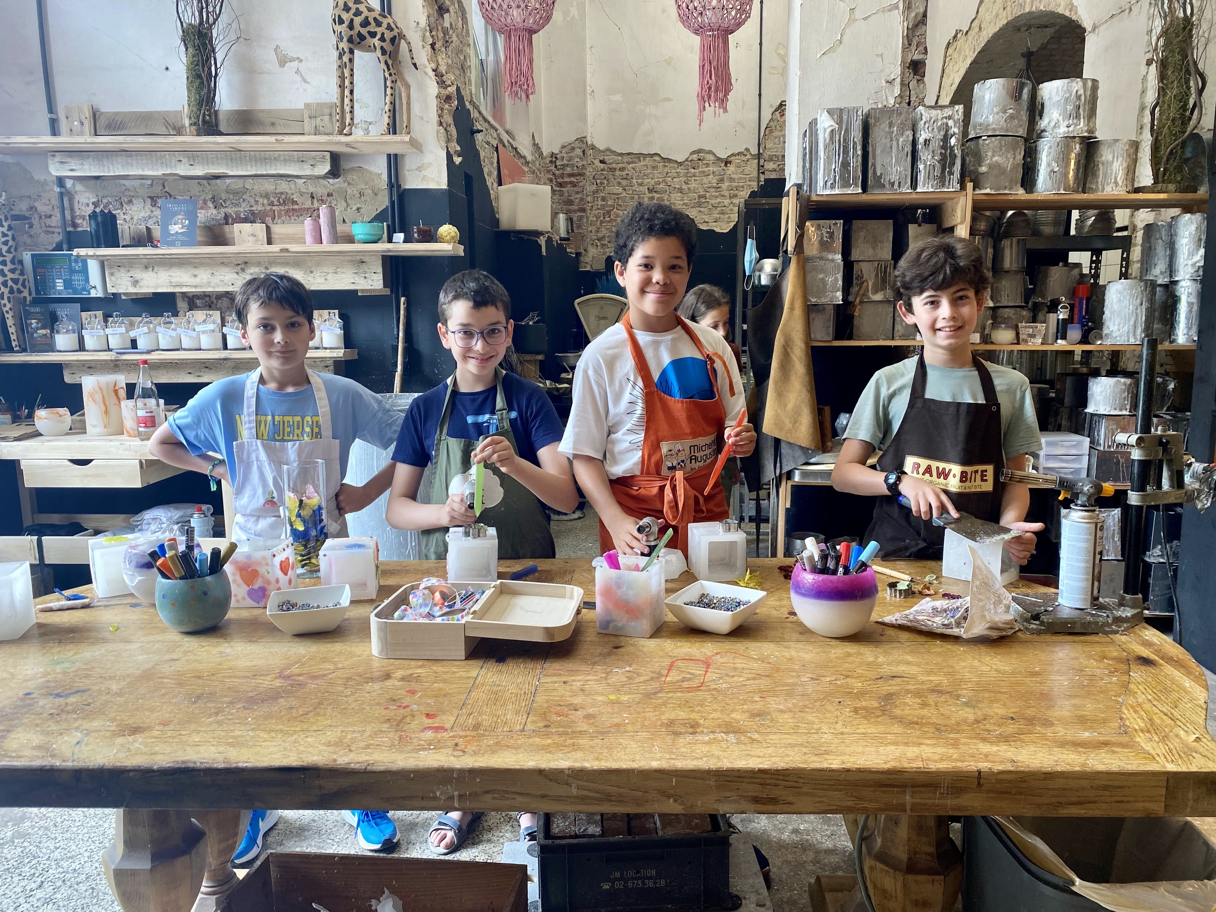 atelier anniversaire enfant bruxelles