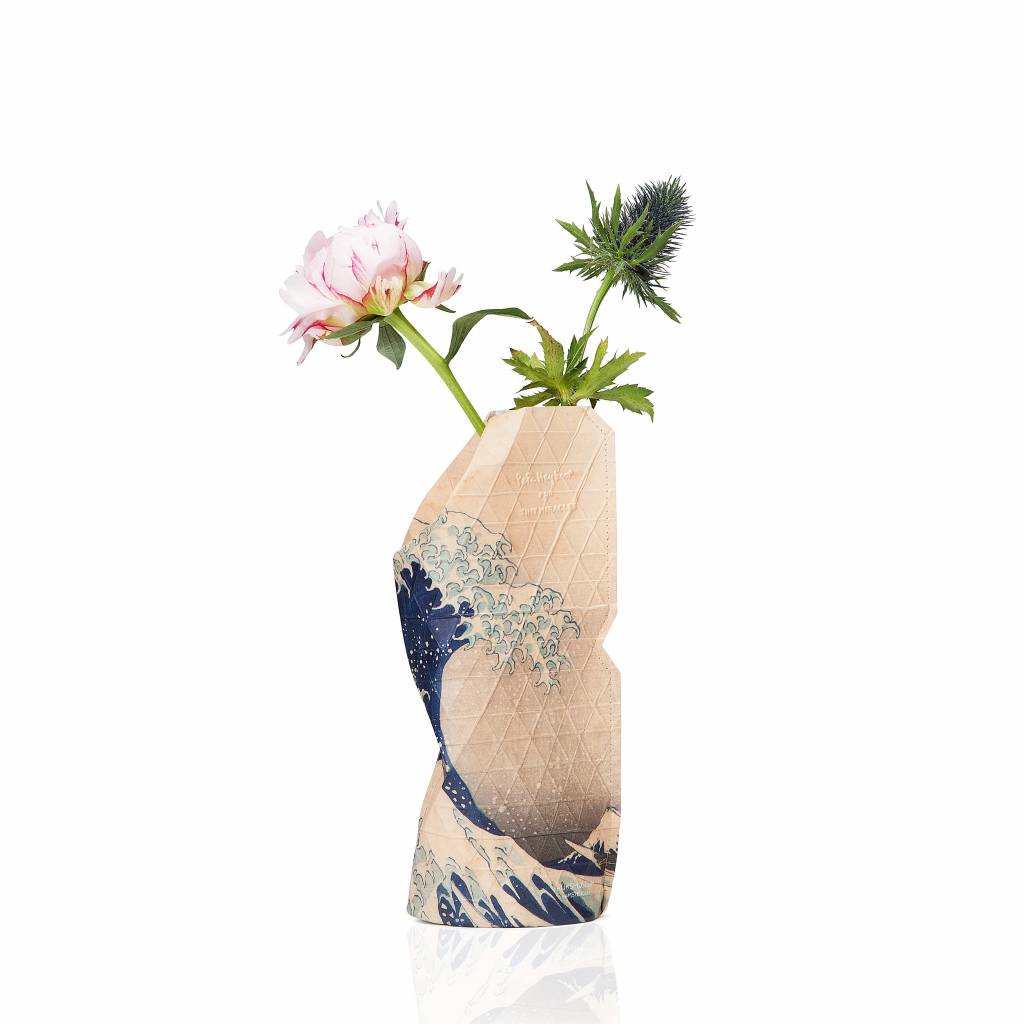 Vase en papier, Hokusai