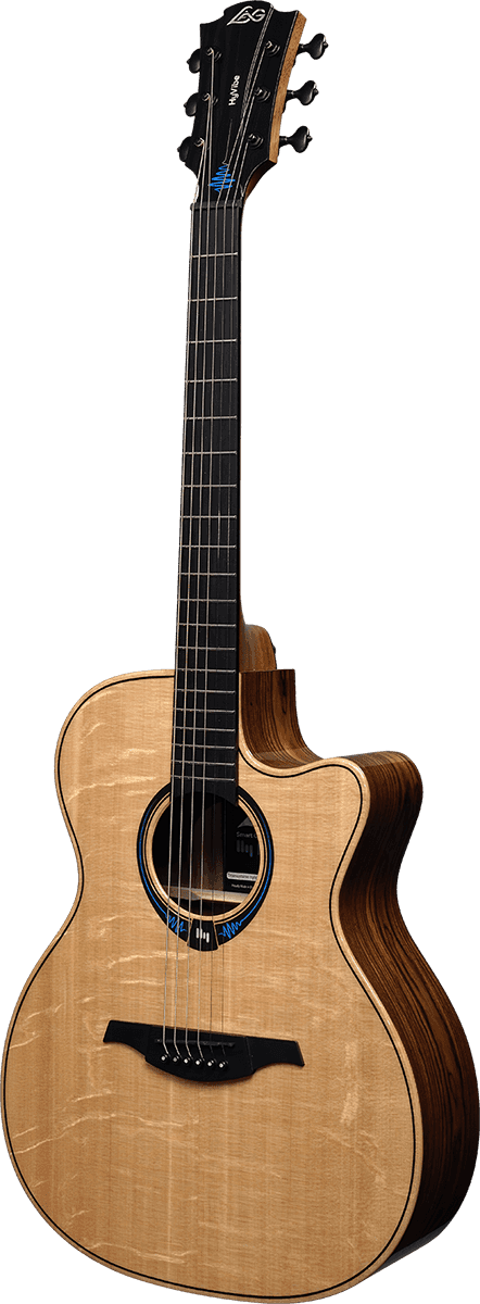 Lâg Tramontane HyVibe 30 Auditorium Cutaway