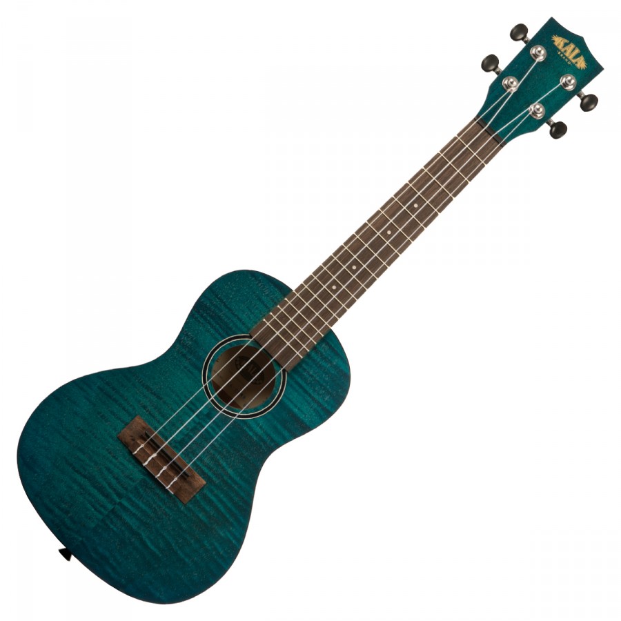 Kala KA-CEMB Concert Blue Exotic Mahogany