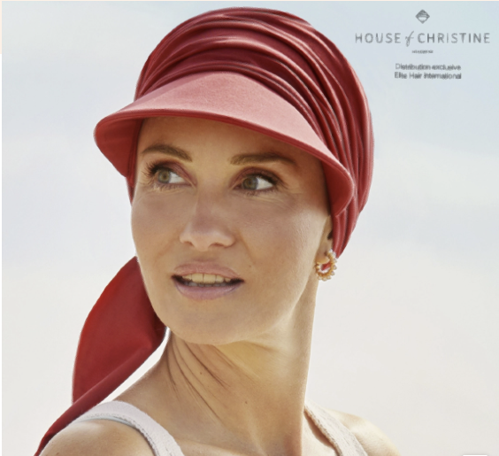 briana cap coton rouge