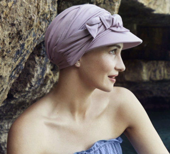 BRIANA CAP COTON QUARTZ ROSE