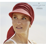 briana cap coton rouge