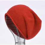 BONNET CACHEMIR ROUGE