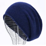 BONNET CACHEMIRE MARINE