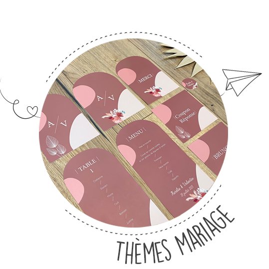Thèmes mariage
