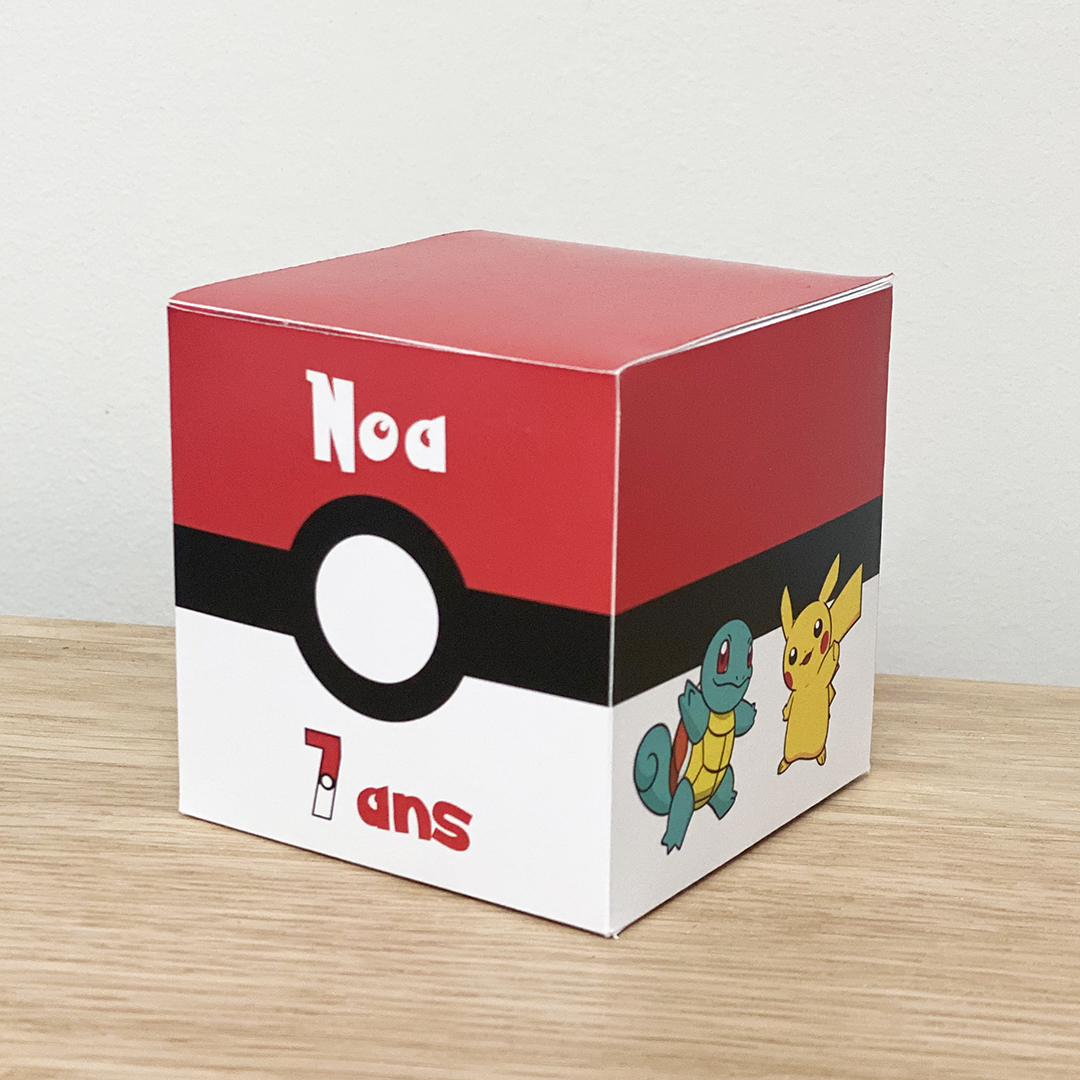 Cube lettre pokemon