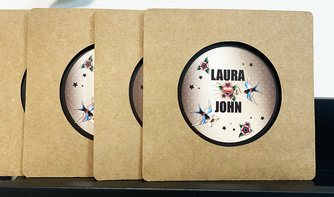 Faire-part mariage vinyle7