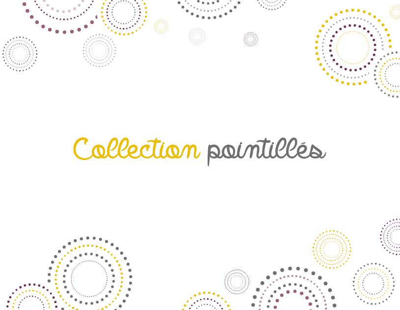 Collection mariage pointillés