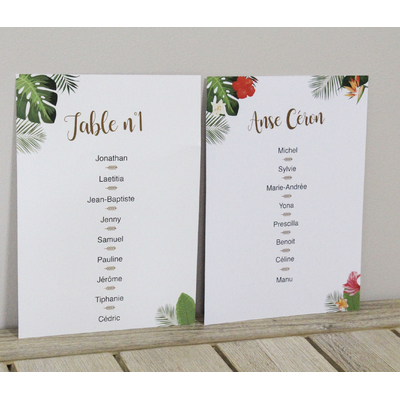 plan de table fleurs 2