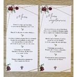 menu pivoine