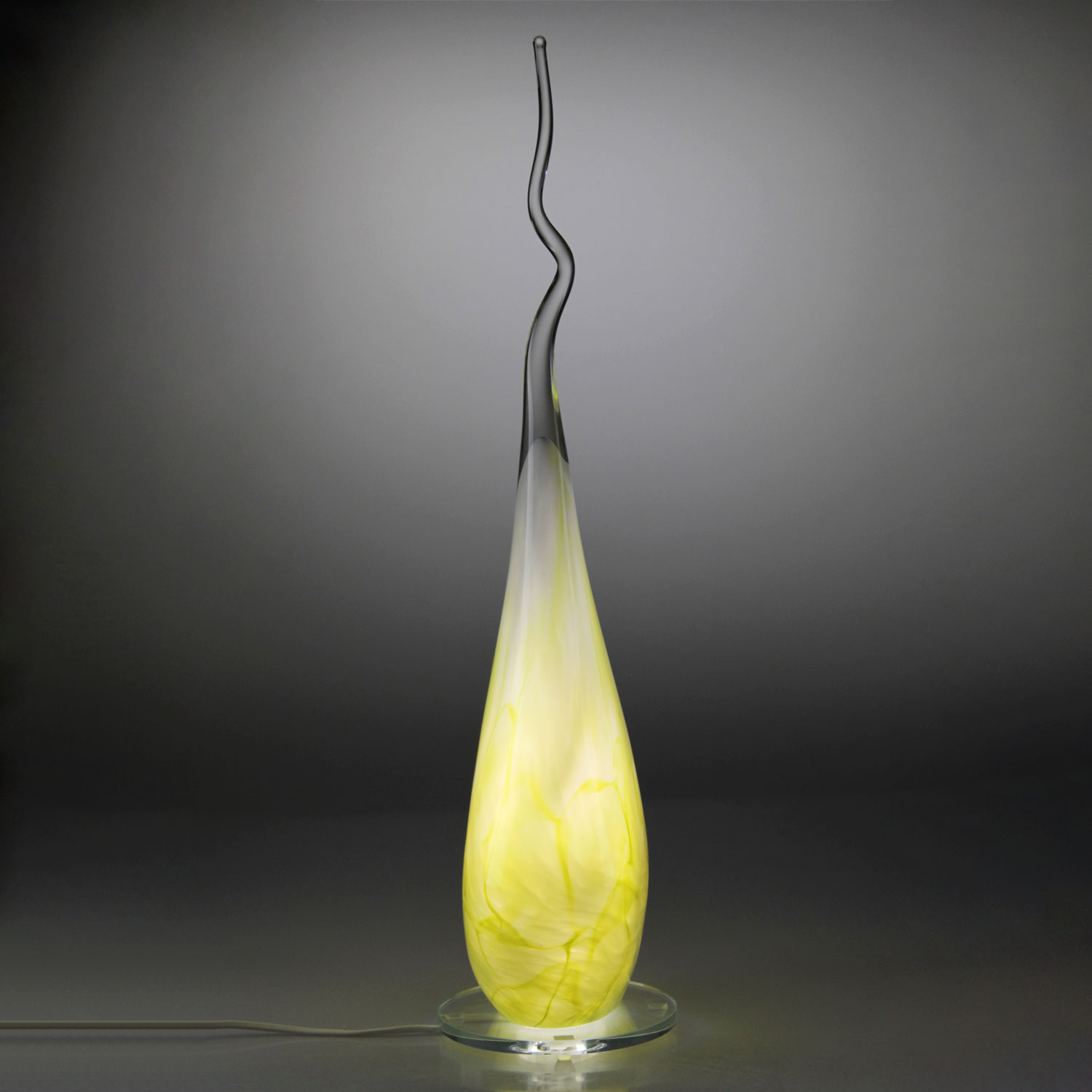 Lampe_flamme_vert_anis_profil
