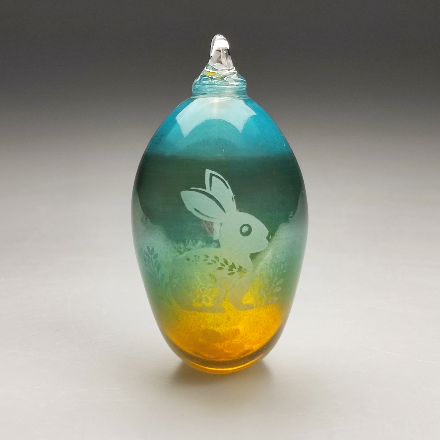oeuf_sablage_bicolore_turquoise_ambre
