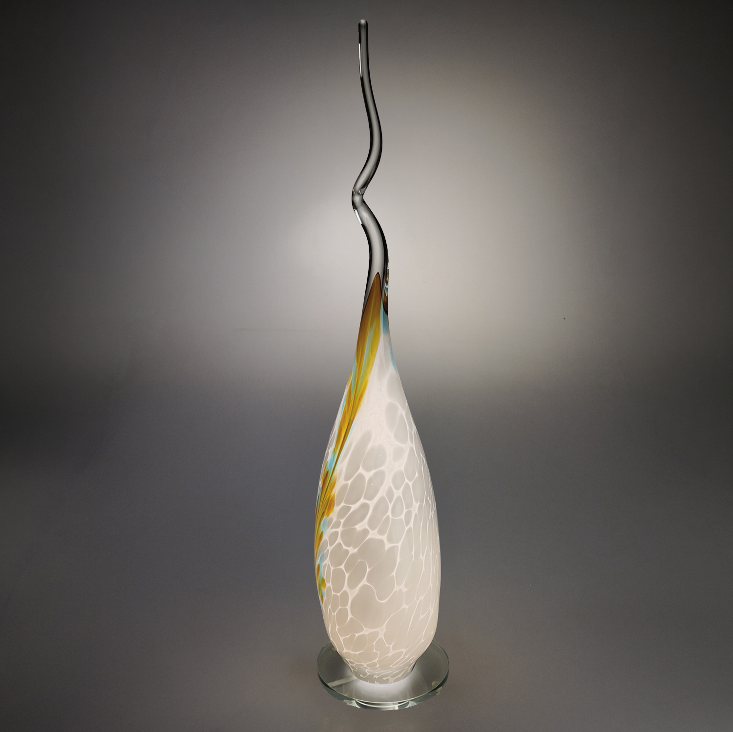 lampe_plume_brun_bleu_cote
