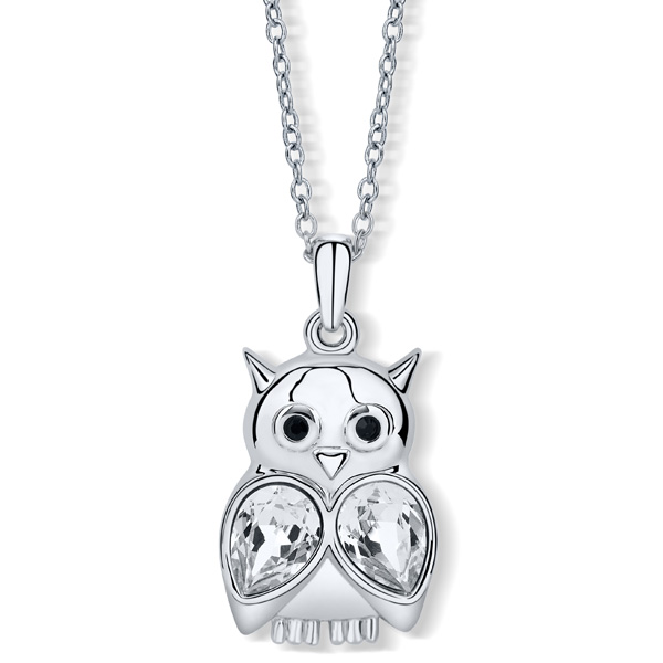 Hibou Collier en cristal Swarovski®