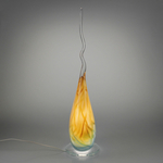 Lampe_caillebotis_ambre_turquoise_profil