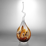 Lampe_flamme_brun_avant