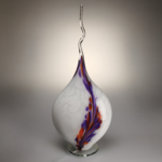 lampe_plume_Violet_orange_off
