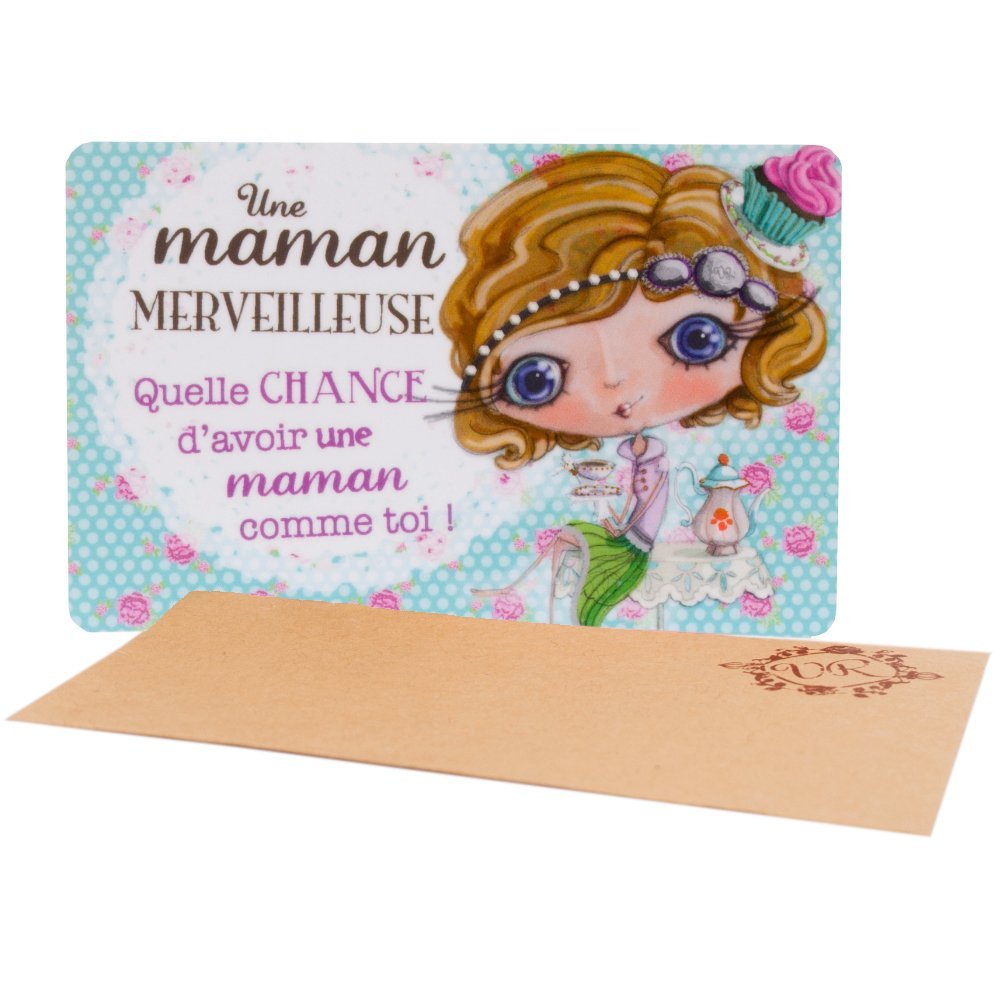 Lulu Shop VERITY ROSE Carte Cadeau Une Maman Merveilleuse, Miss Cupcake