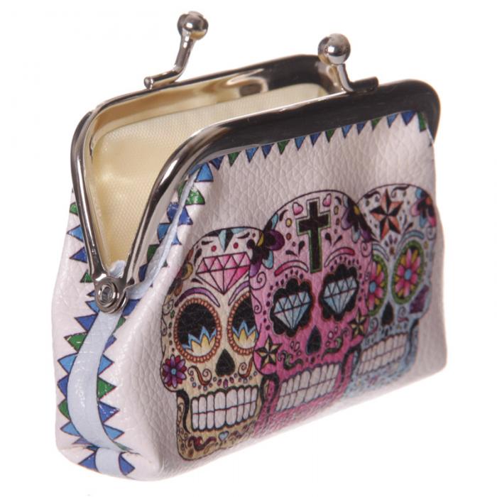 Porte-monnaie - Crânes Jour des Morts mexicain Lulu Shop 2